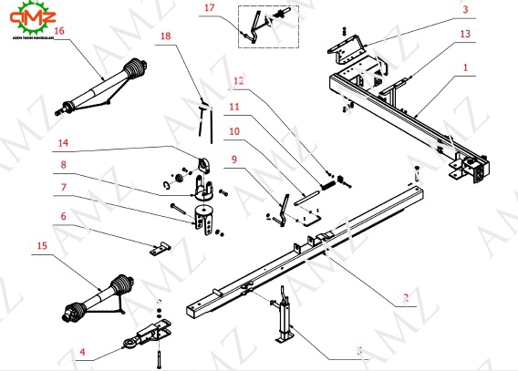 ÇEKİ OKU KİLİDİ KOMPLE