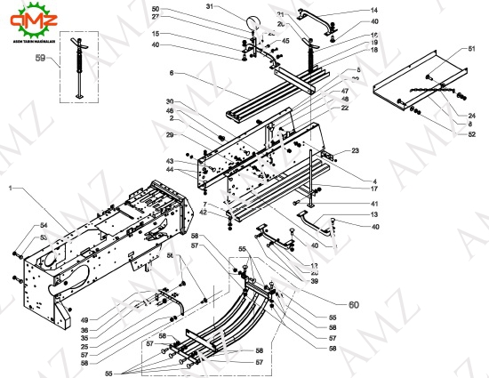 A.K.BAŞLI CİVATA M12X50