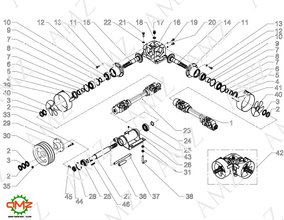 EMNİYET SOMUNU M40X1,5 DİŞ KM8