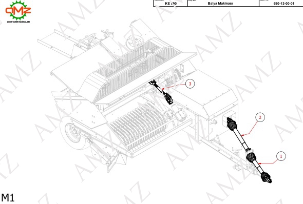 SERİ5X870 SABİT ŞAFT KILIFLI