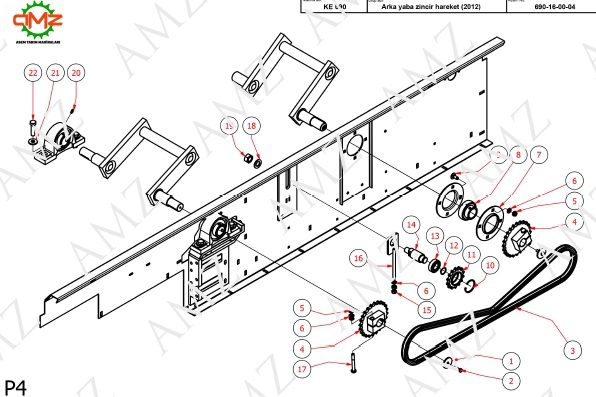 CİVATA M8X30