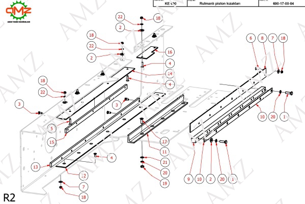 HAVŞA BAŞLI ALYAN CİVATA M10X30