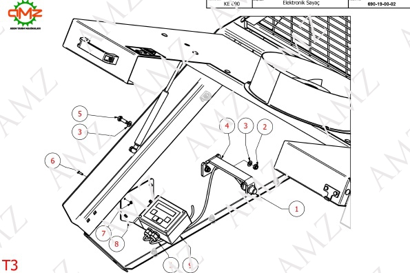 CİVATA M8X25