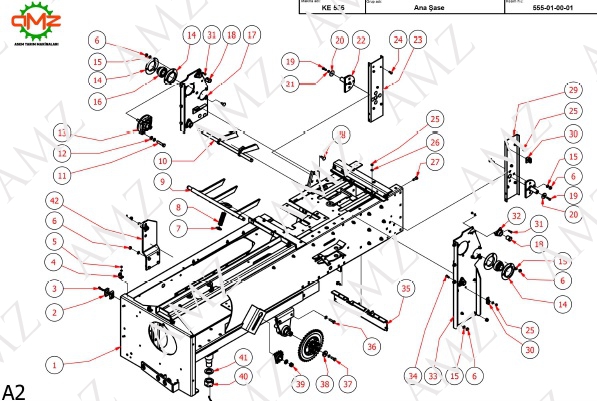 DİBİ DÖRT KÖŞE CİVATA M10X30