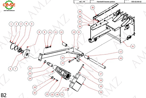 SETSKUR CİVATA M10X16