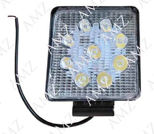 PATPAT ÇALIŞMA LAMBASI KARE 9 LED 27W