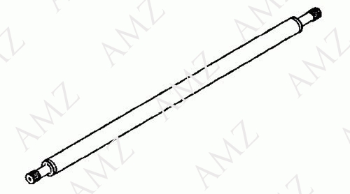 ÖN 4X4 AKS UZUN MİLİ 125 cm / AMZ