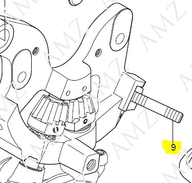 MİL - M8X50 REDİKSİYONLU SAPLAMA