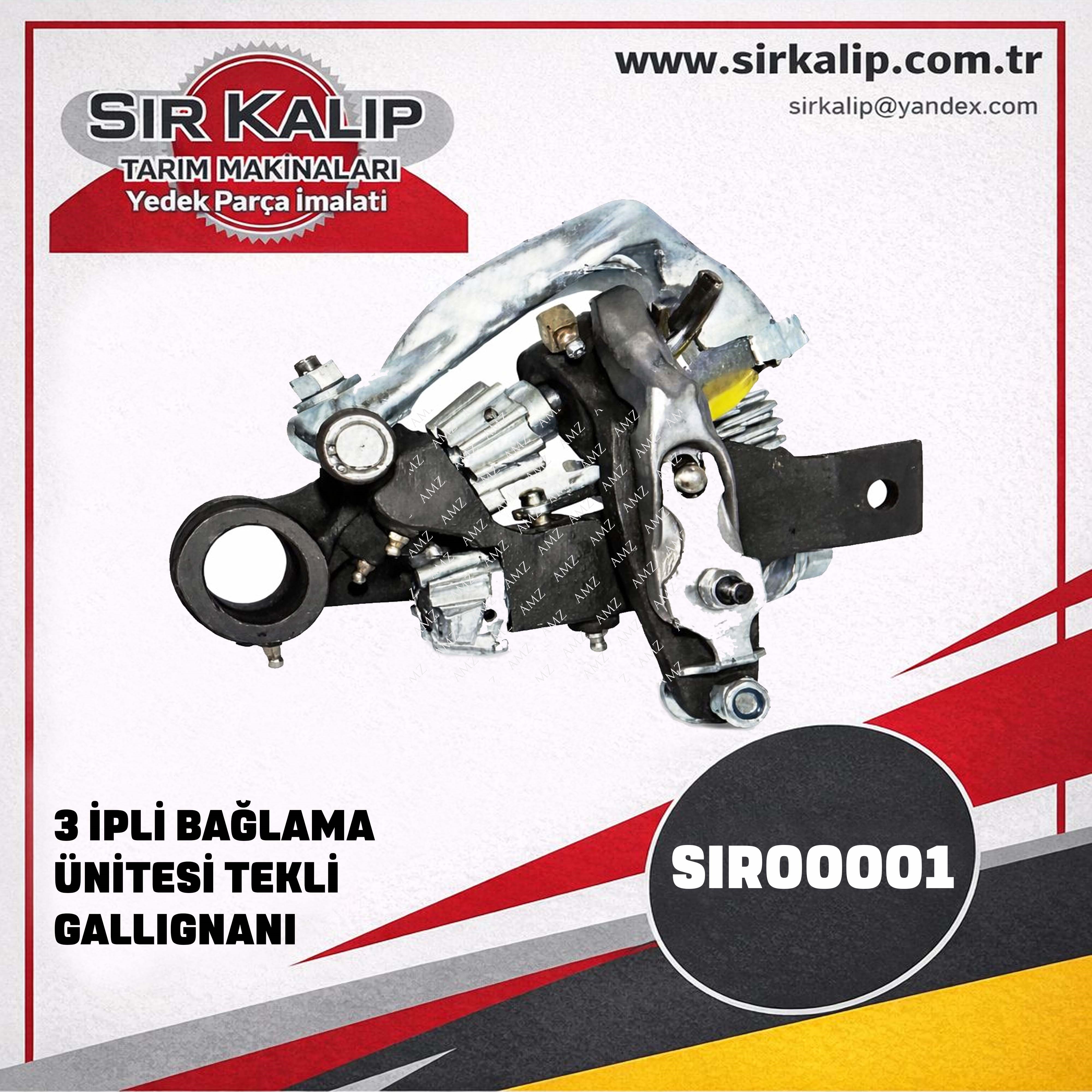 3 İPLİ BAĞLAMA ÜNİTESİ TEKLİ - GALLIGNANI